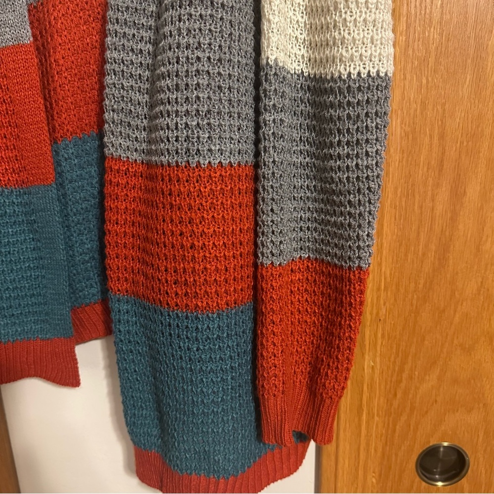 Multicolor Striped Cardigan - Picture 3 of 4